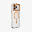 Spigen Ultra Hybrid Optik S MagSafe case for iPhone 18 Pro Max/17 Pro Max Clear Orange