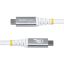Startech USB-C USB4 240W Cable 1,5m White