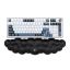 White Shark Cumulus Keyboard wrist rest Black