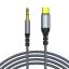 ColorWay USB-C to 3.5 mm mini-Jack Adapter 1.2m Grey