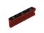 SSD hűtő Axagon CLR-M2 M.2 NVMe , piros