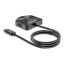 Manhattan 4-portos USB3.0 HUB Black