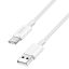 Logilink USB-A to USB-C male/male cable 0,5m White