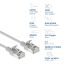 ACT CAT6A S-FTP Patch Cable 0,5m Grey