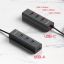 Unitek 4-in-1 USB-A 5Gbps Hub Black