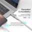 Unitek USB-A To USB-C Zinc Adapter Silver