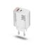 Esperanza Quich Power Charger 20W USB-C PD 20W / USB-A QC 3.0 18W White