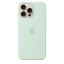 Apple iPhone 16 Pro Max Silicone Case with MagSafe Aquamarine (Seasonal)