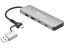 Sandberg 4-portos USB3.0 HUB Silver