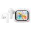 SBOX EB-TWS08 Bluetooth Earphones with ANC Touch Display White
