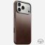 Nomad Traditional Leather (Horween) Case for iPhone 17 Pro Max Rustic Brown