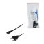 Logilink CEE 7/16 - IEC C7 cable 1m Black