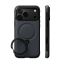 Torras Ostand Q3 Rugged case for iPhone 18 Pro Jet Black