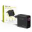 Mobile Origin 140W GaN Display Charger PW21 2x USB-C+USB-A Black