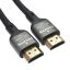 Dviced HDMI to HDMI Cable Braided 1,5m Black