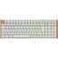 Keychron K4 HE Bluetooth / vezeték nélküli magyar gaming Gateron double-rail magnetic nebula mechanikus billentyűzet feh