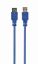 Gembird CCP-USB3-AMAF-6 USB 3.0 extension cable 1,8m Blue