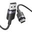 Vention USB 2.0 A Male to C Male 3A Aluminum Alloy Type cable 2m Black