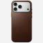 Nomad Traditional Leather Case for iPhone 17 Pro Max Brown