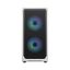 Fractal Design Focus 2 RGB Tempered Glass White TG Clear Tint