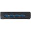 Startech 4-portos USB3.0 HUB Black
