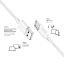 Logilink USB 2.0 Type-C C/M to A/M cable 1m White