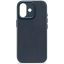 Decoded Leather Backcover for iPhone 17 Navy Shadow