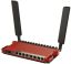 LAN/WIFI MikroTik L009UiGS-2HaxD-IN wifi router, 802.11ax (WiFi6) 2.4Ghz, asztali változat
