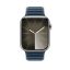 Apple Watch 45mm Band: Pacific Blue Magnetic Link - M/L