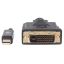 Manhattan Mini DisplayPort 1.2a to DVI Cable 1,8m Black