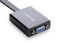 UGREEN 40248 VGA (D-Sub) to HDMI adapter cable Black