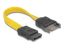 DeLock SATA 6 Gb/s Extension Cable 10cm Yellow