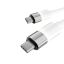 Avax CB316 GLOWY USB-C - USB-C cable 1m White