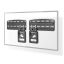 Nedis Fixed TV Wall Mount 43-85