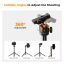 K&F Concept Tripod Phone Selfie Stick with Bluetooth Remote Control + Gopro Adapter Black/Orange