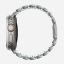 Nomad Stratos Band FKM for AW 45/46/49mm Natural Titanium Icy Blue Glow
