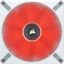 Corsair ML140 LED ELITE Red Premium 140mm PWM Magnetic Levitation Fan