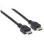 Manhattan CL3 In-Wall 4K@60Hz High Speed HDMI Cable with Ethernet 1m Black