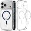 Spigen Ultra Hybrid MagSafe case for iPhone 18 Pro Max/17 Pro Max Clear Deep Blue