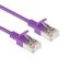 ACT CAT6A U-FTP Patch Cable 5m Purple