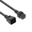 ACT Powercord C19 IEC Lock - C20 2m Black