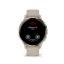 Garmin Venu 3S Soft Gold Stainless Steel Bezel with French Gray Case and Silicone Band