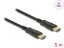 DeLock Active Optical Cable HDMI 8K 60Hz 5m Black