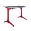White Shark Fire Shadow Gaming Desk Black/Red