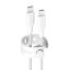 PanzerGlass 60W USB-C to USB-C USB 2.0 cable 1,2m White