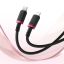 Baseus Dura Series 20W Fast Charging Type-C to Lightning cable 2m Red/Black