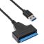 Akyga AK-CA-86 SATA III 22-pin / USB3.0  Adapter Black