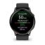 Garmin Venu 4 45mm Slate with Black Silicone Band