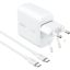 Belkin BoostCharge USB-C GaN-Wall Charger (100 W) + USB-C cable White