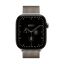 Apple Watch S12 Cellular 46mm Natural Titanium Case with Natural Milanese Loop - M/L